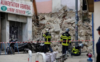 Effondrement d’un immeuble à Marseille
